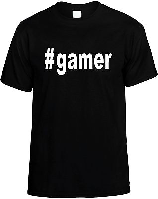 #ad #gamer hashtag Gaming T Shirt Mens Unisex Novelty Cool Gaming Tee Shirt $10.95