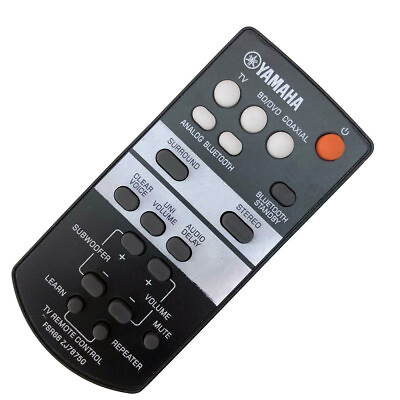 #ad New FSR66 ZJ78750 For Yamaha Soundbar Remote Control YAS 103 ATS 1030 YAS 203 $6.63