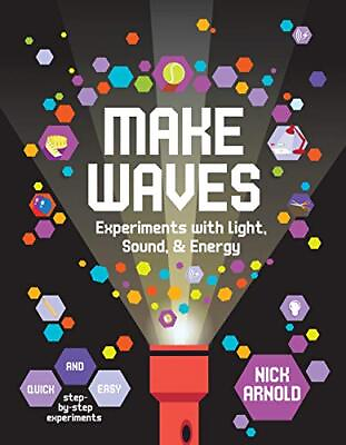 #ad Make Waves: Experiments with Light Energy amp; Sound Hands On Science $14.89