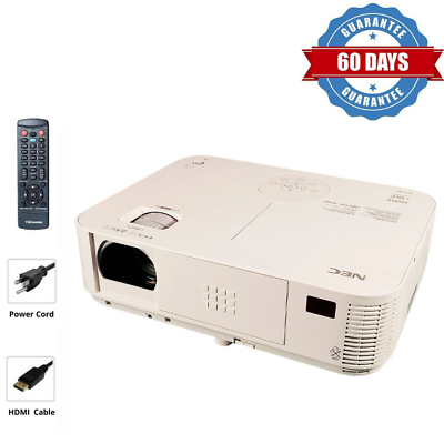 #ad DLP Projector 3200 ANSI Professional for Business Presentation 3D 1080p HDMI $130.14