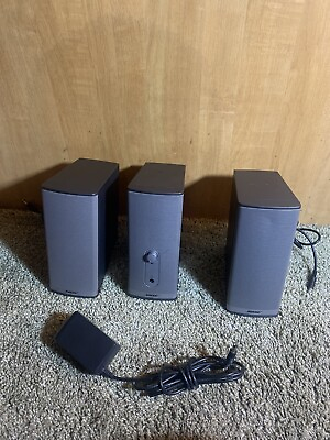 #ad #ad Bose Companion 2 Series II Multimedia Stereo Computer Speakers W Extra Speaker $39.99