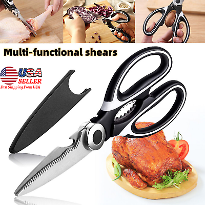 #ad #ad Kitchen Scissors Heavy Duty Stainless Steel Multipurpose Ultra Sharp Shears $4.49