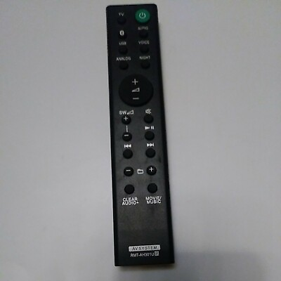 #ad RMT AH301U Remote Control For Sony HTMT300 HTMT301 HT MT300 HT MT301 AV System $11.20