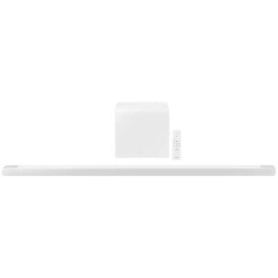 #ad Samsung 3.1.2ch Soundbar w Wireless Dolby Atmos DTS:X White 2022 $399.00