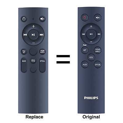 #ad Remote Control For Philips TAB5105 10 TAB5305 12 SoundBar Audio Speaker System $13.99