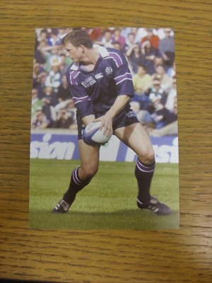 #ad 2001 2002 Rugby Union: Scotland Rugby Squad Steel Jon In Action Official S GBP 3.99