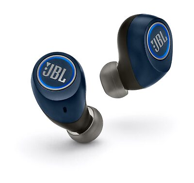 #ad JBL Wireless In Ear Bluetooth Headphones Blue Free X $53.49