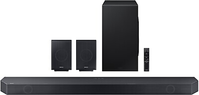 #ad Samsung 11.1.4 Channel Soundbar with Wireless Subwoofer amp; Rear Speakers $1007.99