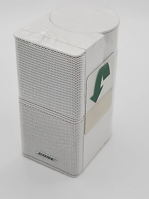 #ad New Sealed Single Bose Lifestyle Premium Jewel Cube Speaker White Factory Sealed $79.95