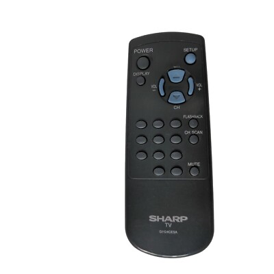 #ad Genuine Sharp TV Remote Control G1124CESA Tested Working $18.59