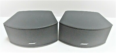 #ad Bose 321 Bose Cinemate II Speaker Gemstone Satellite Pair Grey $56.88