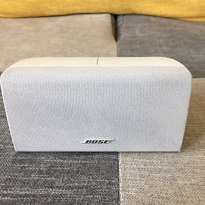#ad Bose White Center Channel Horizontal Speaker Double Cube Lifestyle Acoustimass $175.50
