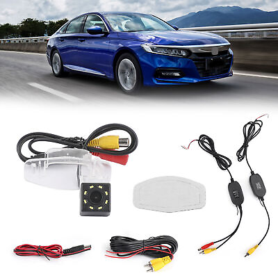 #ad Car Backup Camera Wireless Kit Fit Honda Acura TSX Accord Pilot Civic DT $19.78