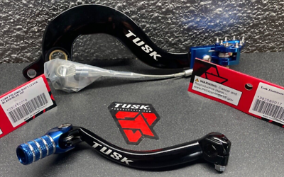 #ad Tusk Brake Pedal Foot Lever Black Blue Shift Shifter Set Yamaha YZ450F YZ 450 F $94.95