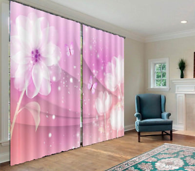 #ad Dreaming Home 3D Curtains Blockout Photo Printing Curtains Drape Fabric AU $179.99