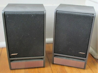 #ad BOSE Speakers Model 141 Stereo Bookshelf Speakers SET OF TWO $29.99