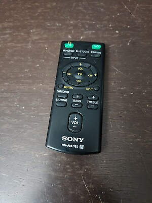 #ad Original Sony Remote Control RM ANU192 Sound Bar $9.99