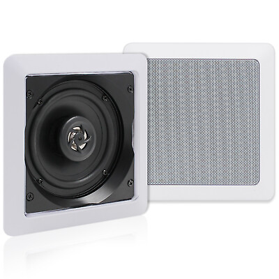 #ad Herdio 5.25quot; 160W Wall Home Speakers Flush Mount in Ceiling Speakers for Office $44.64