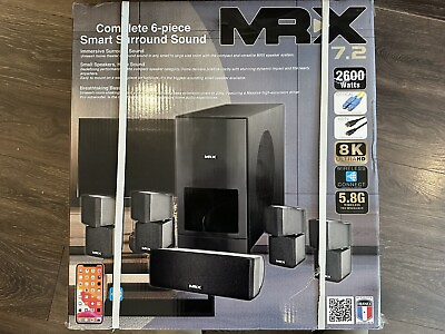 #ad MRX 7.2 Complete Smart Surround Sound HOME THEATER SYSTEM $1000.00