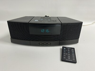 #ad #ad Bose Wave Radio CD AWRC 1G w Remote amp; Pedestal AWACCP Tested $199.99