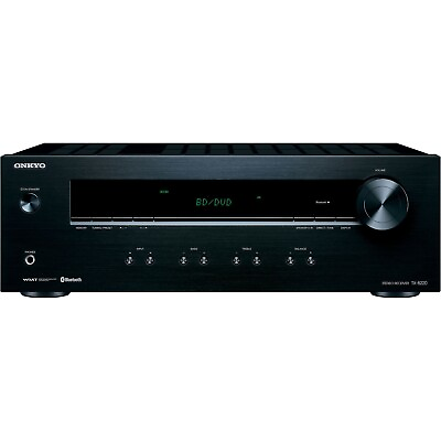 #ad Onkyo 2.1 Channel Home Theater A V Stereo Receiver with Bluetooth $197.80