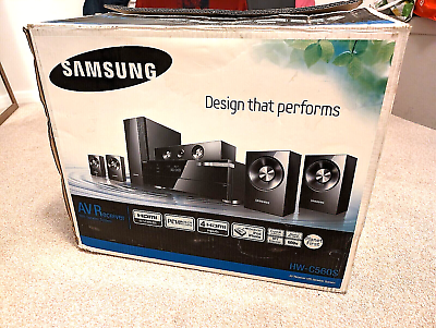#ad Samsung HW c560s 5.1 Channel Surround Sound HDMI Home Theatre System Subwoofer C $499.95