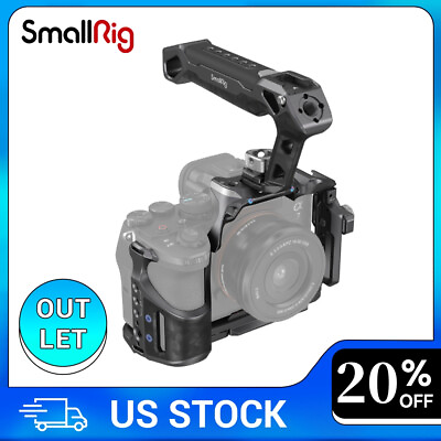 #ad SmallRig a7iv a7s iii a7rv Camera Cage for Sony with Top Handle Cable Clamp $159.20