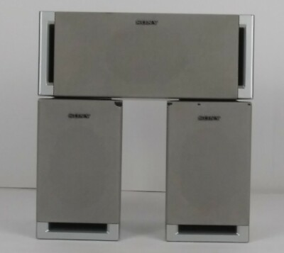 #ad Sony SS CNP95 amp; SS MSP95 Set Of 3 Speakers Home Theater Surround Sound System $39.00