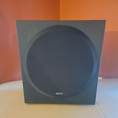 #ad Barely Used Polk Audio PSW202 10 Inch Powered Subwoofer 10quot; Sub Tested $75.00