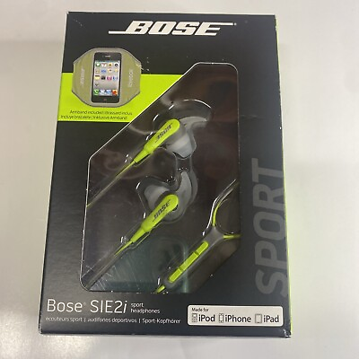 #ad Bose SIE2i Sport Headphones Reebok Armband Apple iphone Sweat Weather Resistant $255.00