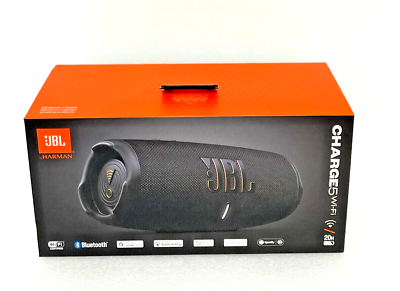 #ad JBL Charge 5 Wi Fi Portable Wi Fi and Bluetooth speaker NEW $229 MSRP $139.99