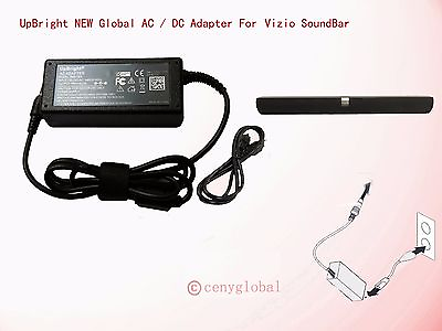 #ad AC Adapter For Vizio VSB206 B VSB205 VSB200 VSB206WS Soundbar Speaker Power Cord $9.99