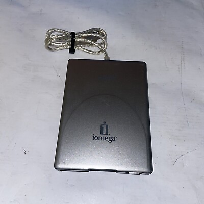 #ad iomega USB Powered External Floppy Drive PN: 31062400 BXXU0130 C $30.39