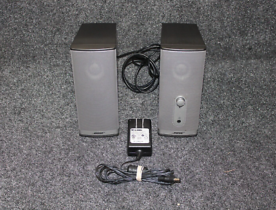 #ad Bose Companion 2 Series II Multimedia Speaker System Computer Tested Working $49.95