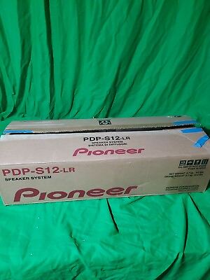 #ad SET OF PIONEER SPEAKERS MODEL PDP S12LR NEW IN BOX $35.00