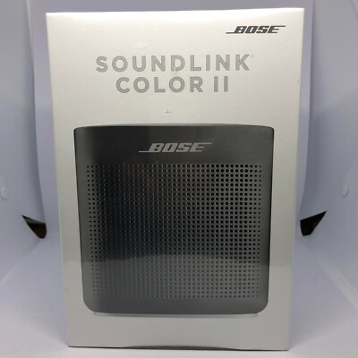 #ad BOSE SOUNDLINK COLOR 2 Bluetooth Speaker Black color $180.00