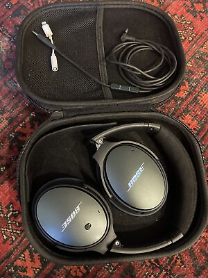 #ad Bose QC25 Headphones Acoustic Noise Cancelling QuietComfort 25 Wired 3.5mm Jack $79.00