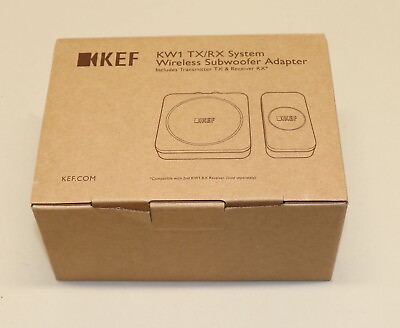 #ad KEF KW1 TX RX System Wireless Subwoofer Adapter Kit Brand New $129.99