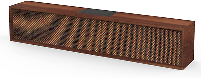 #ad Computer Speakers Wood Wireless Sound Bar Speaker for Desktop Pc Speaker Wit $60.23