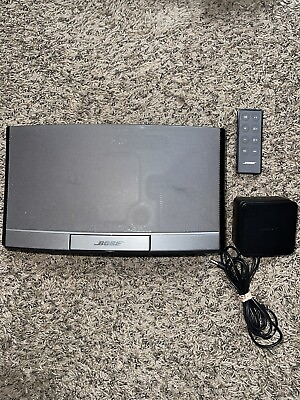 #ad Bose SoundDock Portable Digital Music System With Remote amp; AC Adapter Black $64.99