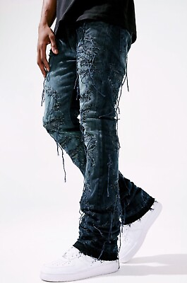 #ad Men’s Jordan Martin stacked Jeans wilder Denim typhoon STACKED JTF 1151 $68.99