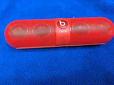 #ad Warranty Beats by Dr. Dre Pill Portable bluetooth Speaker Red $65.00