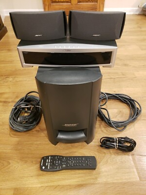 #ad Bose 321 Series II DVD CD Entertainment System AV3 2 1 II Media Center Complete $179.99