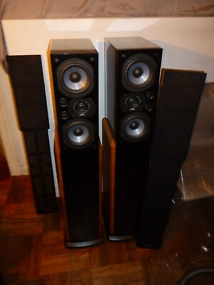 #ad Amazing look and sound Polk Audio LSI 15 towers speakers 250 watts. Tested. $900.00