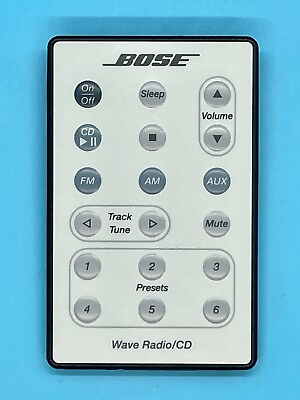 #ad Bose Wave Radio CD Remote Control Tested and Working $19.95