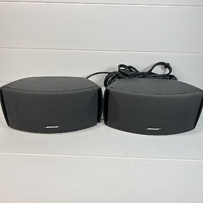#ad Pair Bose Gemstone Speakers Cinemate Series W Cord $35.99