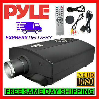 #ad Home Theater Projector 1080P 1700 Lumen HDMI LED For Movie Xbox PlayStation Kit $149.99