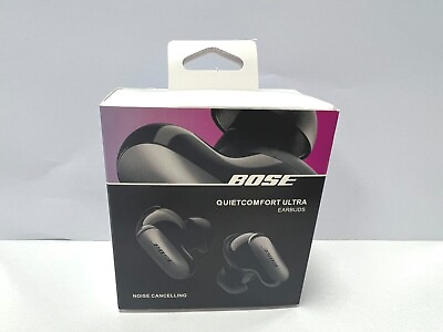 #ad Bose QuietComfort Ultra Wireless Noise Cancelling Earbuds LATEST MODEL Black $96.19
