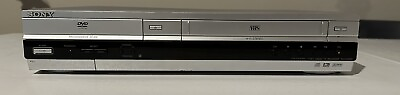 #ad Sony quot;Silverquot; SLV D350P DVD VCR Combination Player Tested No Remote $72.00