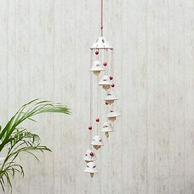 #ad Ceramic Melodious and Positive Energy Sound Bell Wind chime 65cm C $81.02